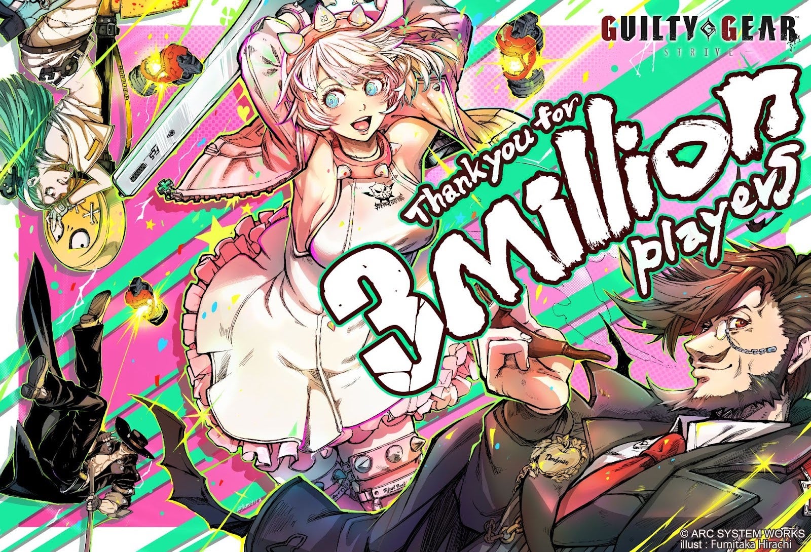 Guilty Gear Strive acima dos 3 milhões de jogadores | Eurogamer.pt