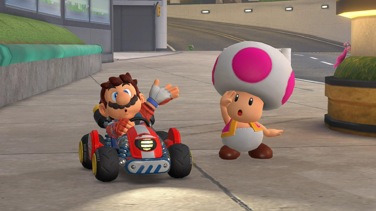 Mario Kart World's NPCs are secretly stealing cars in their own game of miniature GTA