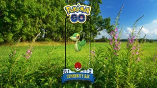Snivy is the featured Pokemon for April's Pokemon Go Community Day