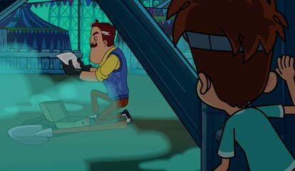 《你好邻居》动画片海报