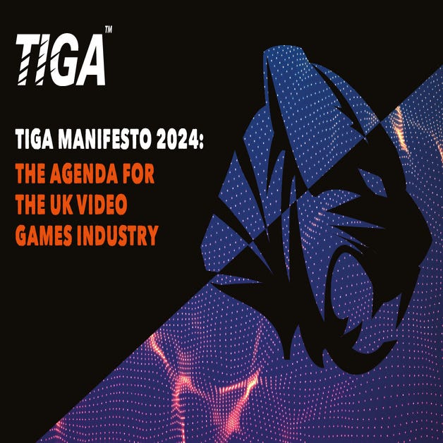 UK trade association TIGA calls for an independent games tax credit to support UK development