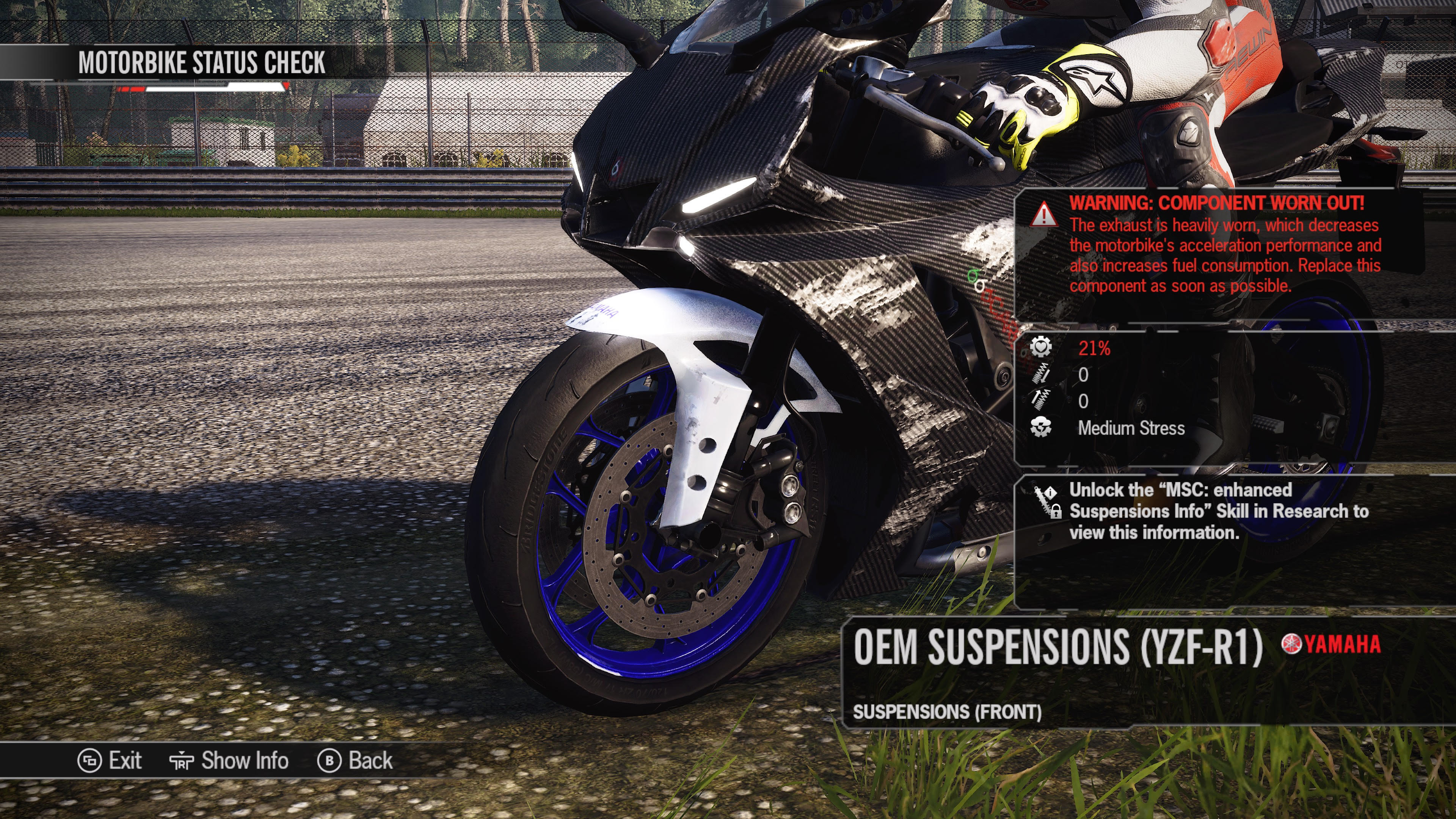 The crew deals 2 yamaha r1