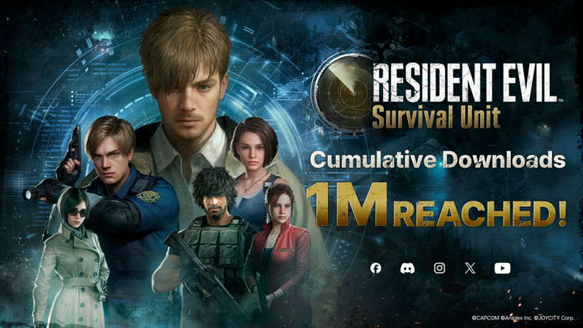 Resident Evil Survival Unit hit 1m cumulative downloads