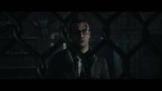 A close-up of Chris from Until Dawn.