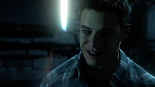 An Until Dawn screenshot showing actor Rami Malek's character Joshua.