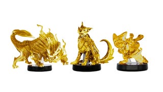 Estas amiibo douradas de Monster Hunter serão das mais raras de sempre