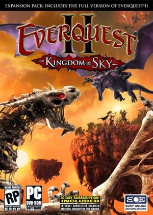 Caixa de jogo de Everquest II: Kingdom of Sky