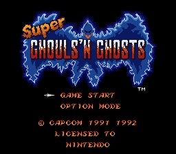 Super Ghouls 'n' Ghosts screenshot