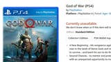 Upcoming PS4 exclusives God of War, Detroit and Spider-Man currently unavailable to pre-order from Amazon