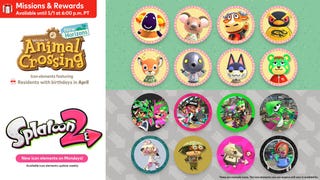 La nueva actualización de Nintendo Switch añade nuevos iconos de Splatoon y Animal Crossing