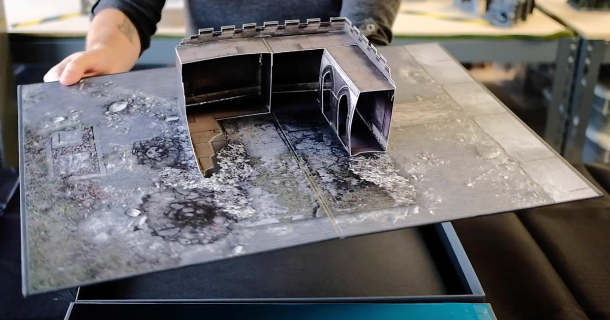 Upzone Upzone’s 3D terrain is like a pop-up book for your Warhammer and D&D ...