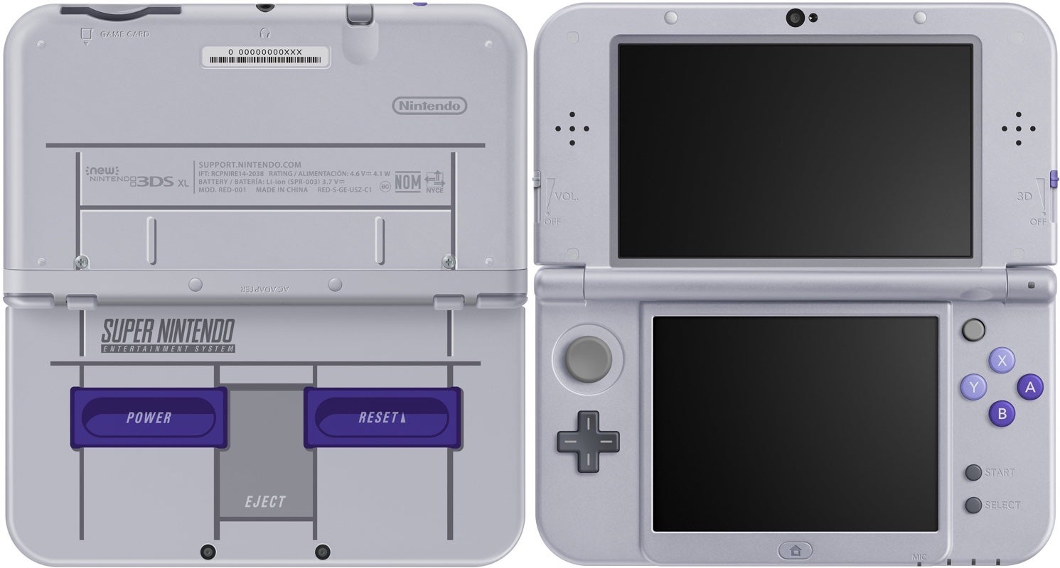 New nintendo deals 3ds xl snes