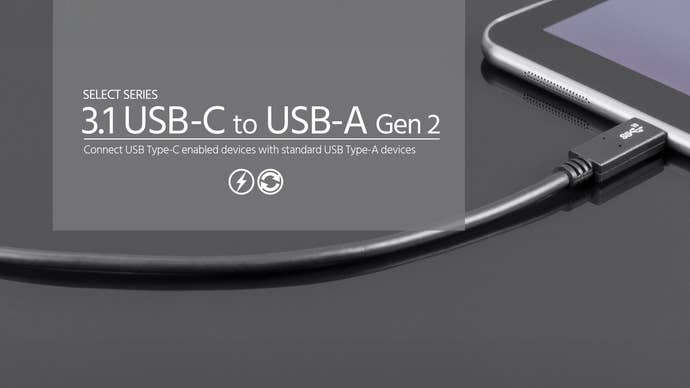 a usb-c to usb-a cable