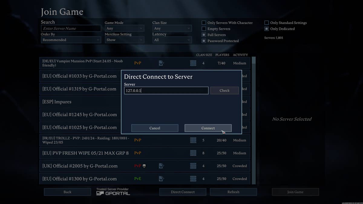 V Rising dedicatd server setup: How to set up your own server