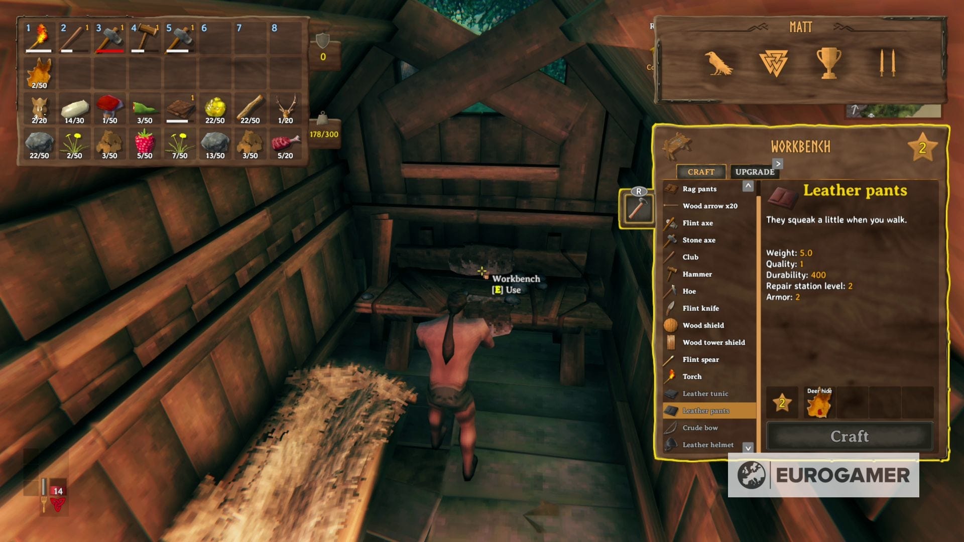 Valheim Work Bench Valheim workbench: How to make and upgrade workbenches to higher levels ...