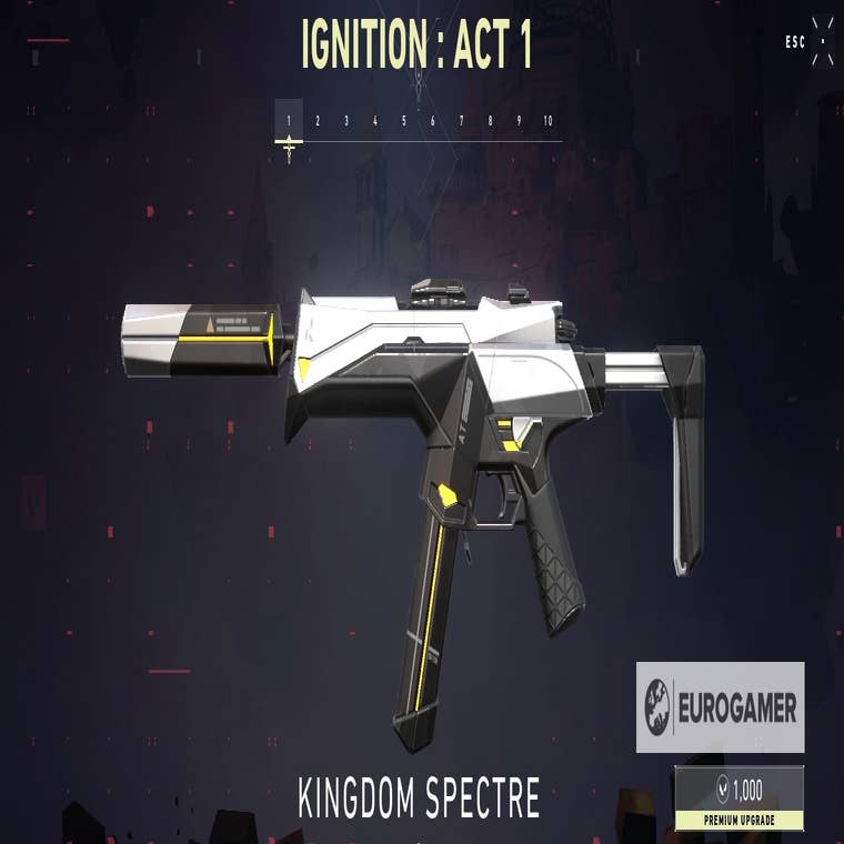 Valorant Ignition Battle Pass weapon skins, buddies and price