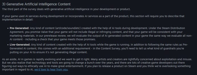 The AI conception of the publically disposable developer survey description.