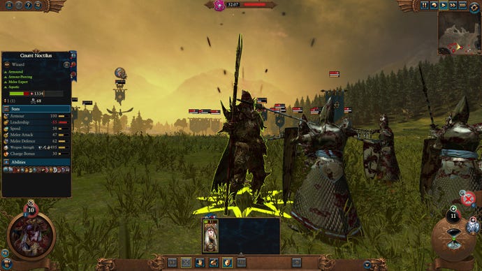 Noctilus stands alone in Total War: Warhammer 3
