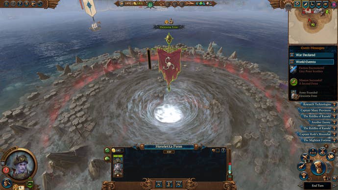 Another elf ambush in Total War: Warhammer 3