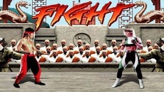 Vê uma imagem de Mortal Kombat HD que foi cancelado