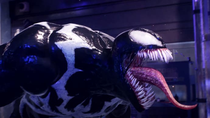 Venom in Marvel's Spider-Man 2 (cropped)