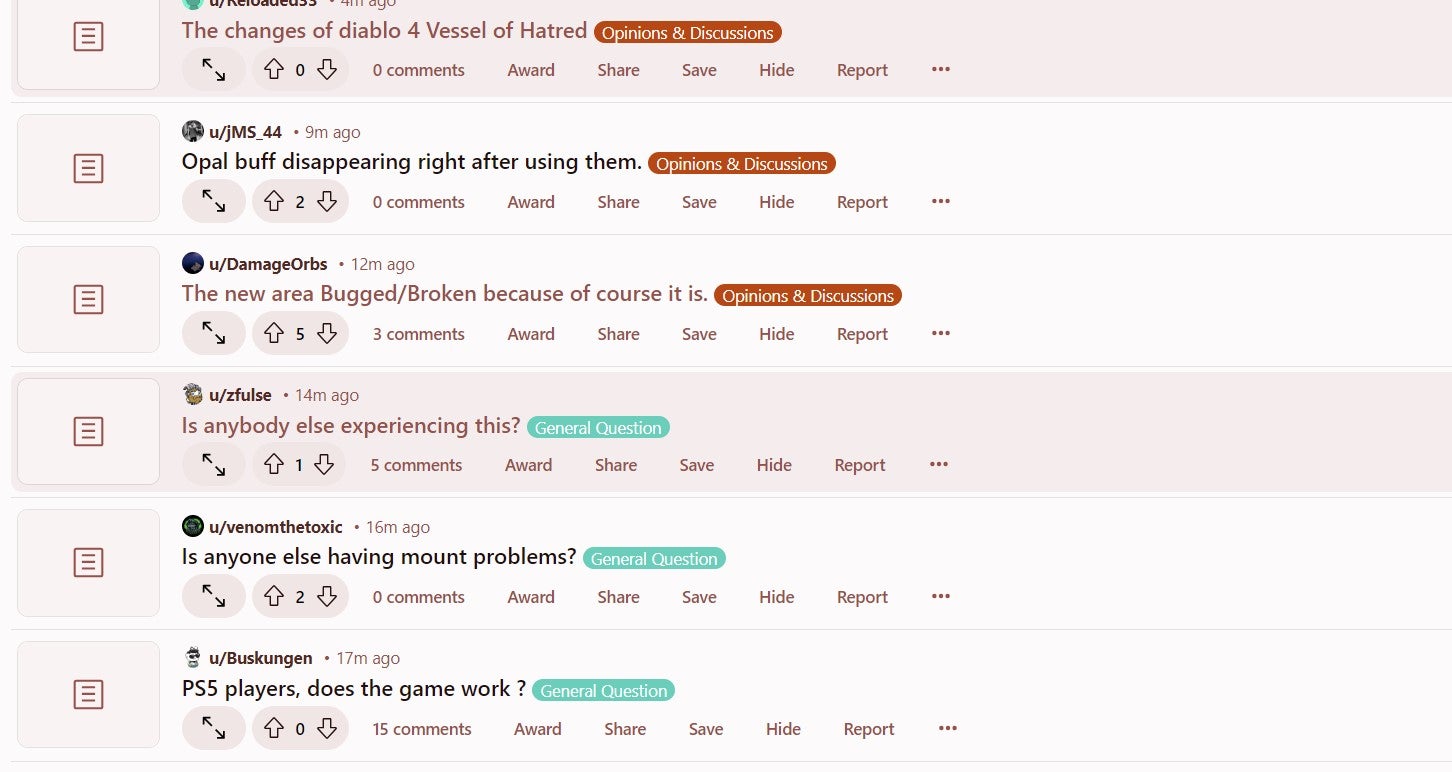 Diablo 4: Vessel of Hatred misses its launch window after Blizzard bungles release build, requiring everyone to download a big new update - 4