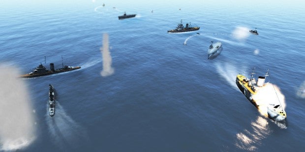 Fight Not In Fields And Streets: Naval RTS Victory At Sea | Rock Paper ...