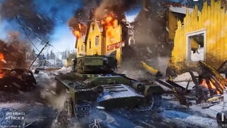 Videa z Battlefield 5: Zasněžené Norsko, destrukce budov a stavba opevnění