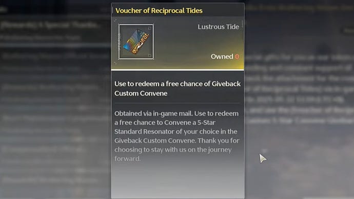 El Vale de Mareas Recíprocas, un objeto que te permite conseguir un Resonador de 5 Estrellas gratis en Wuthering Waves.