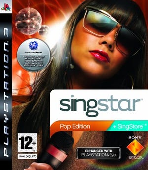 Caixa de jogo de SingStar Pop Edition