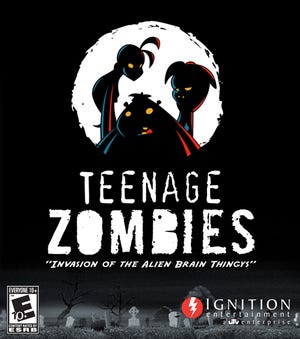 Teenage Zombies: Invasion of the Alien Brain Thingys! boxart