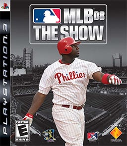 MLB 08: The Show boxart
