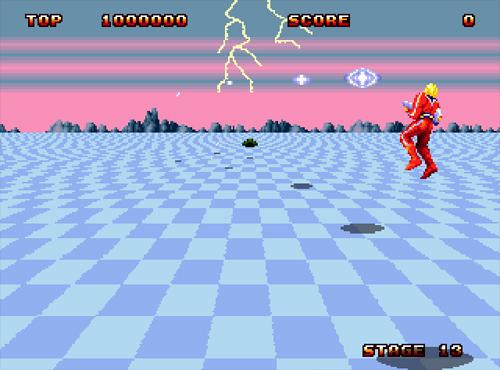 Space Harrier II screenshot