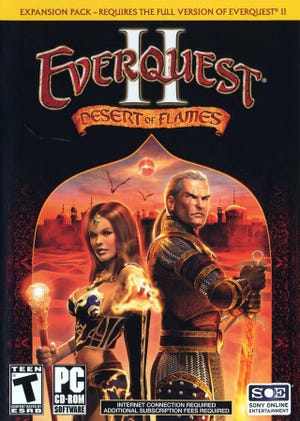 Caixa de jogo de Everquest II: Desert of Flames