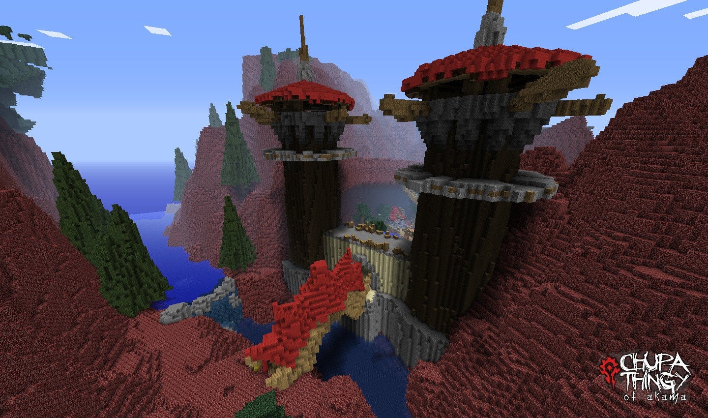Wow Minecraft World of Warcraft universe recreated in Minecraft | Eurogamer.net
