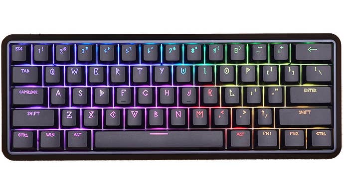 waizowl lightning 60 magnetic switch keyboard
