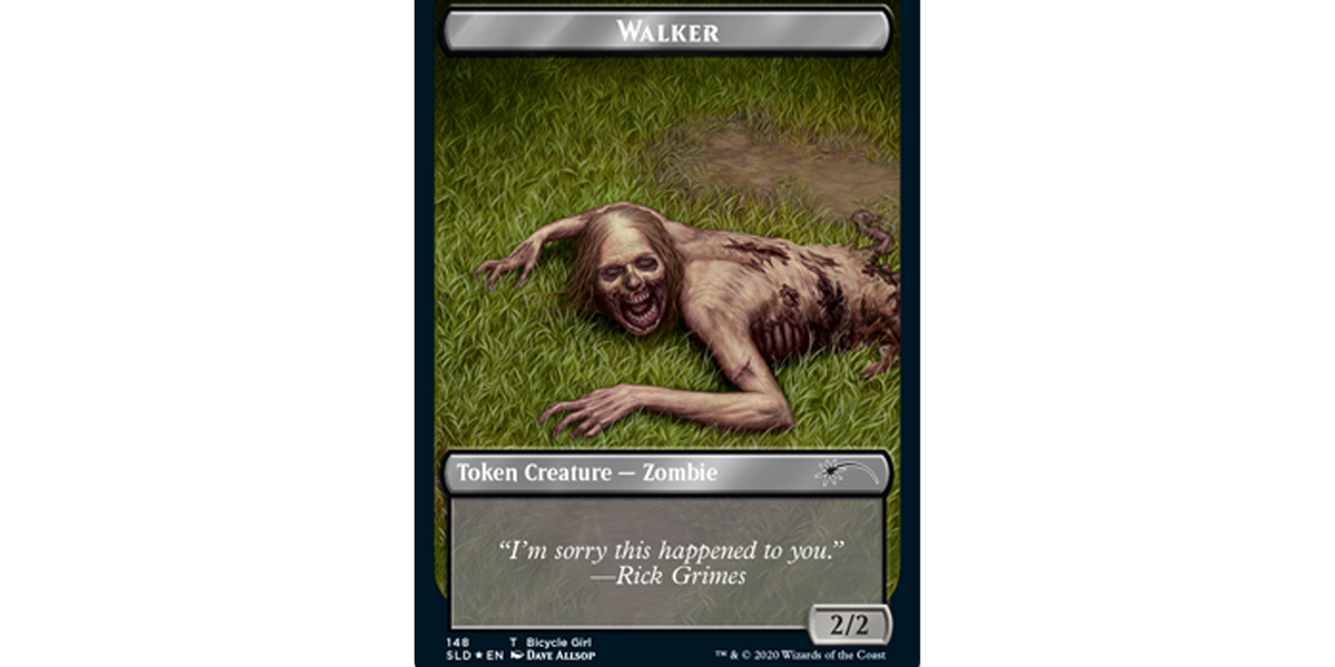 mtg rick grimes card Secret Lair Drop Series: The Walking Dead The Walking Dead stumbles into