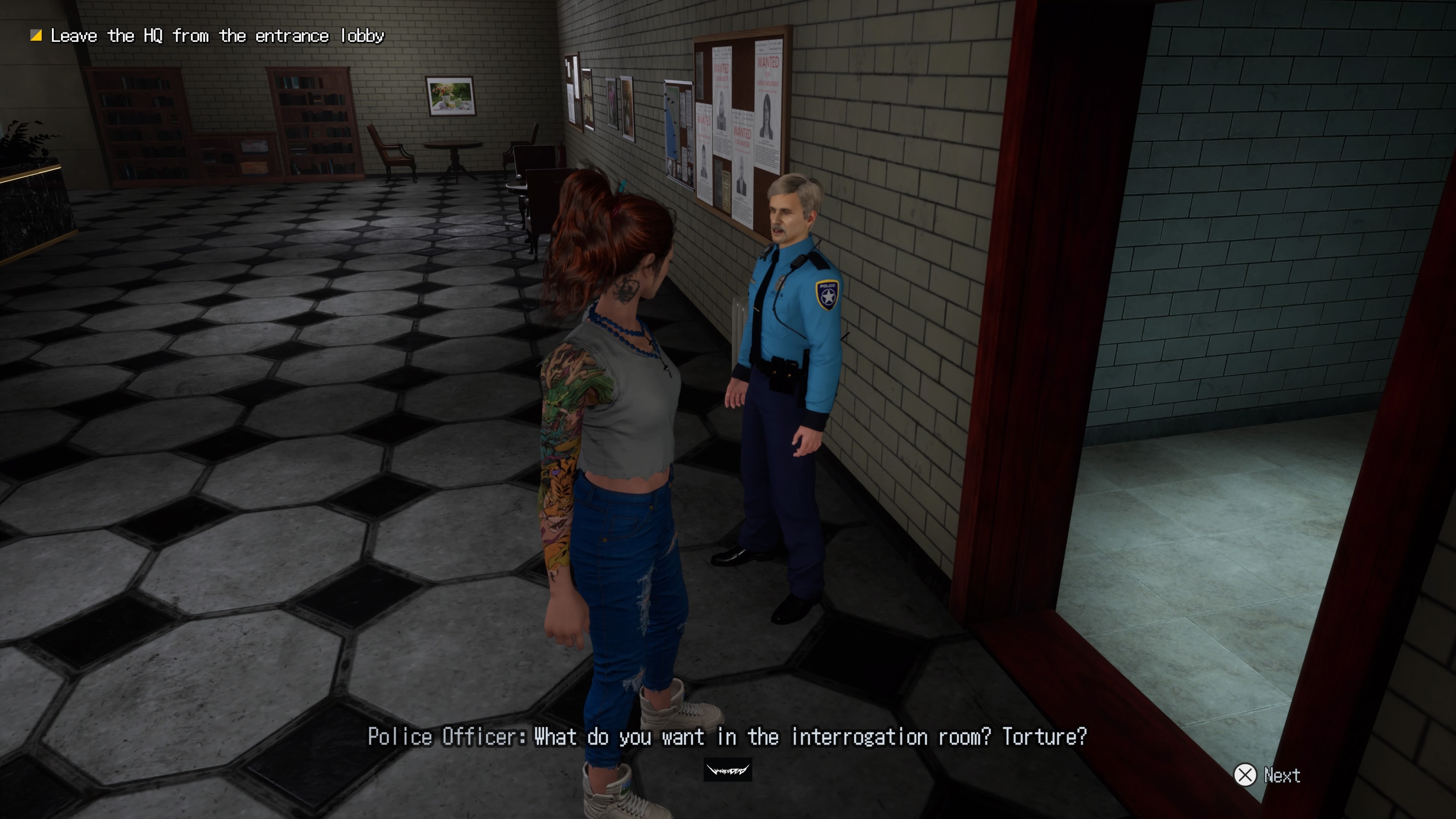 Wanted: Dead review - a police officer saying &ldquo;What do you want in the interrogation room? Torture?