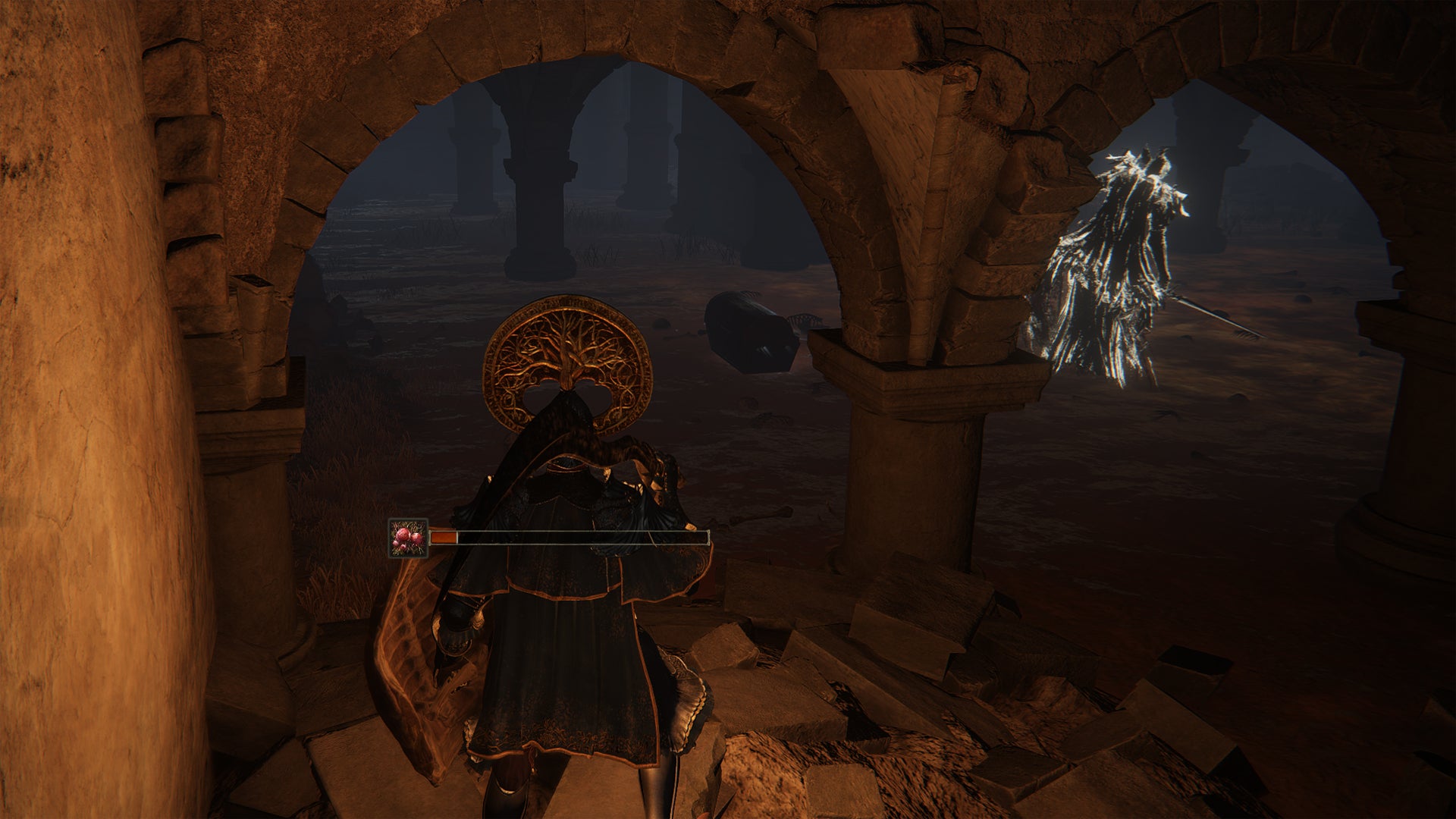 A chest inside the Elden Ring War-Dead Catacombs. - 5