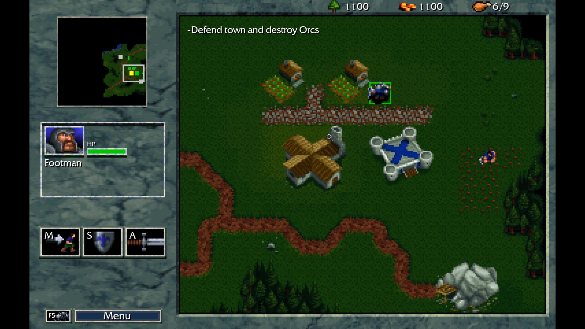 Warcraft 2 Remastered Gameplay