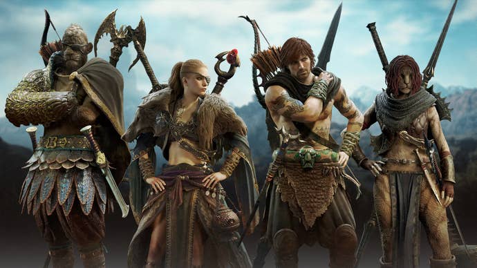 A selection of Warfarers in Dragon’s Dogma 2.
