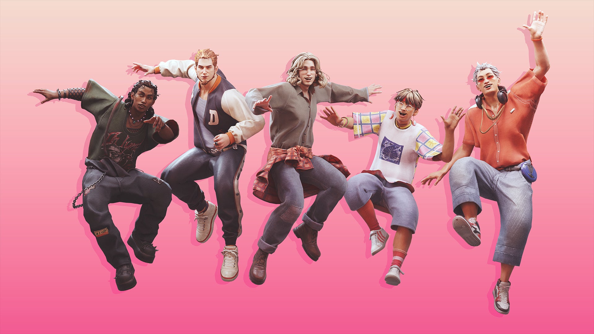 Warframe 1999 boyband promo art - 3