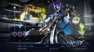 Warframe's Saint of Altra update adds an ultra-fast suit and, uh, a guitar minigame