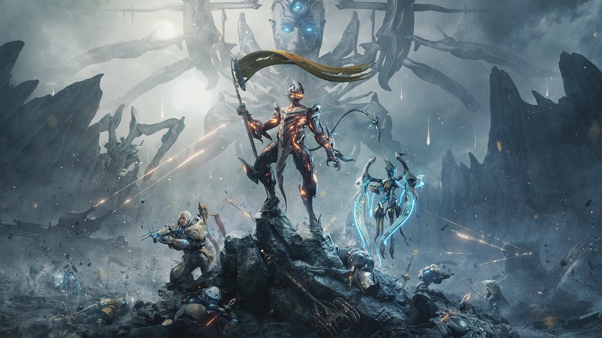 The art for Warframe's The Old Peace update. - 1