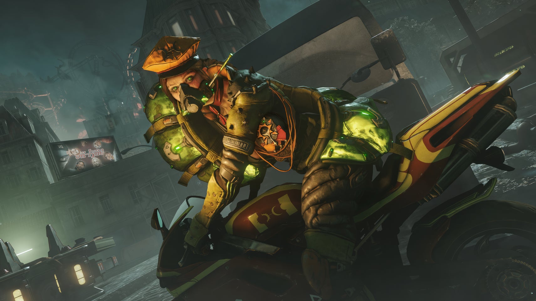 Warframe Scaldra general on bike - 1