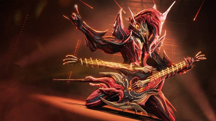Warframe Temple art