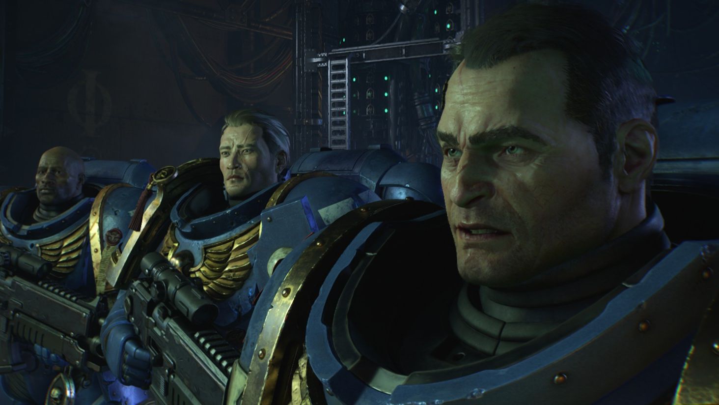 Titus and his squad stand shoulder to shoulder. - 1