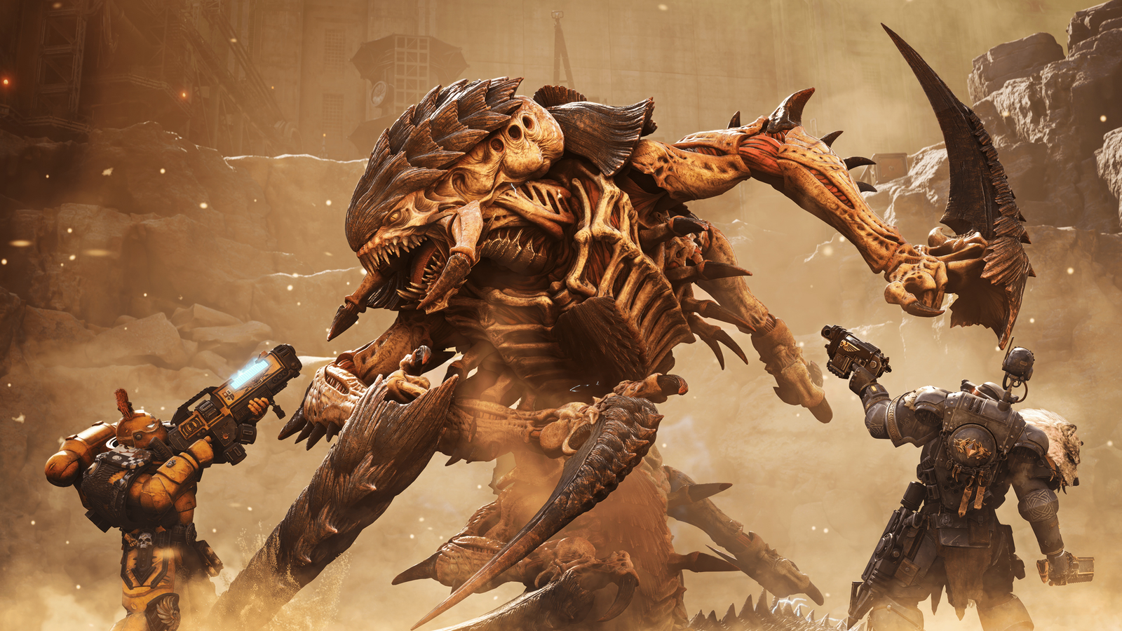 Space Marine 2’s Siege mode is out, letting you fight endless waves of Tyranids and the other, less good enemy – Rock Paper Shotgun
