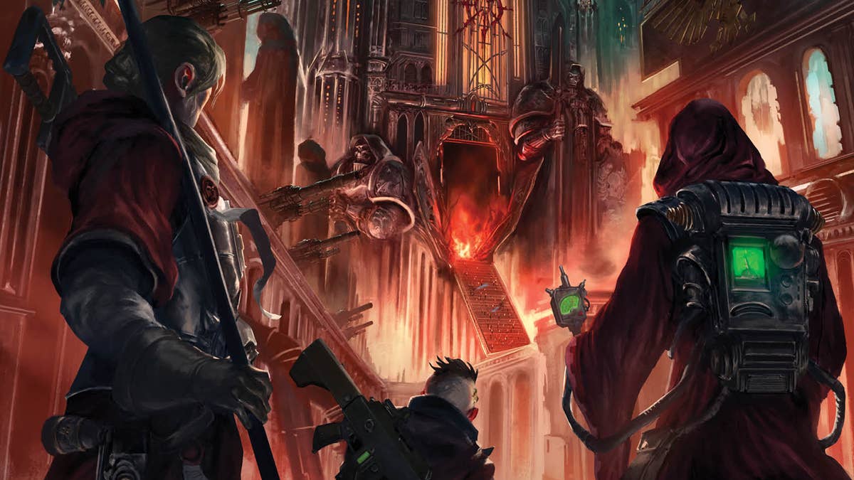 Warhammer 40 000 RPG Imperium Maledictum reveals its cover art