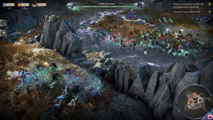 Battlefield screenshot from Warhammer Age of Sigmar: Realms of Ruin video game
